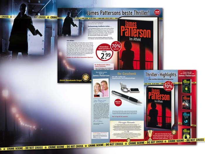 WELTBILD James Patterson Kampagne